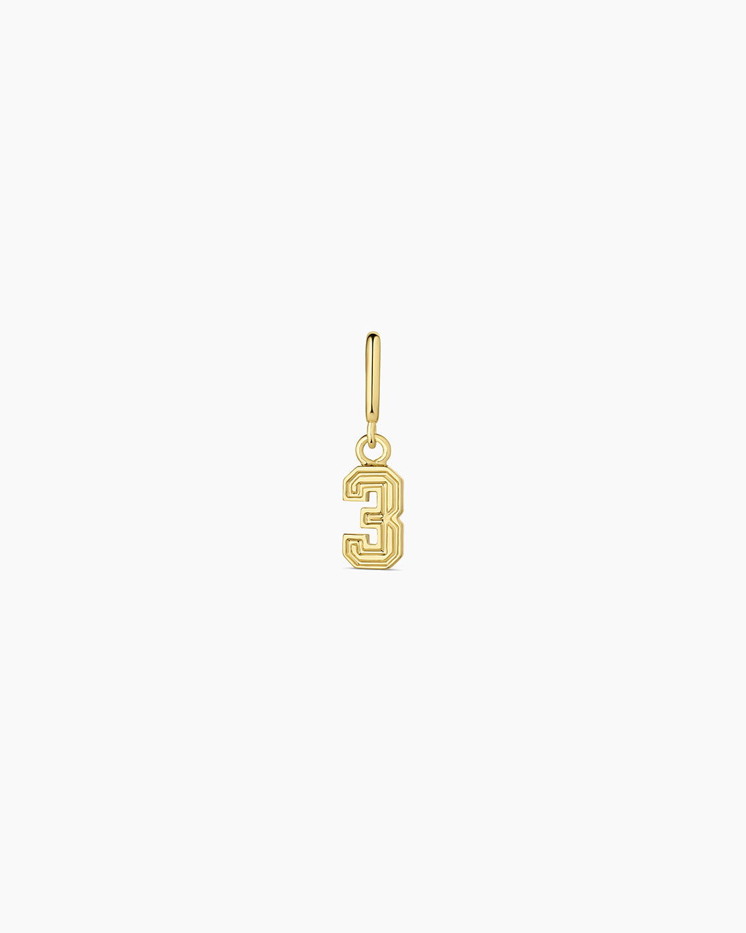 Gorjana - Varsity Numbers Parker Charm 3
