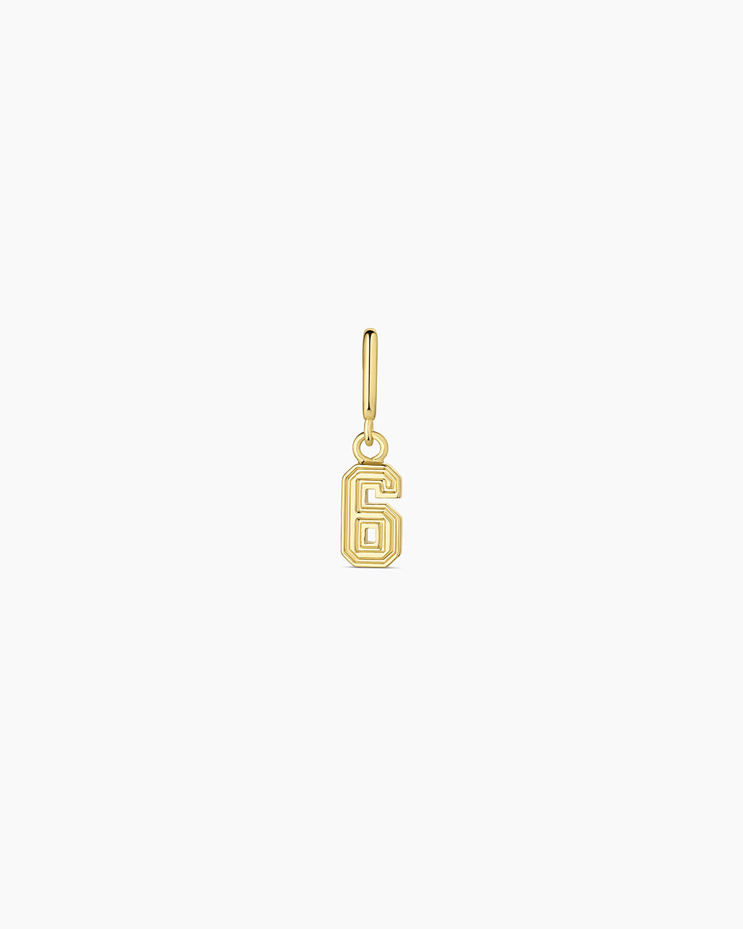 Gorjana - Varsity Numbers Parker Charm 6