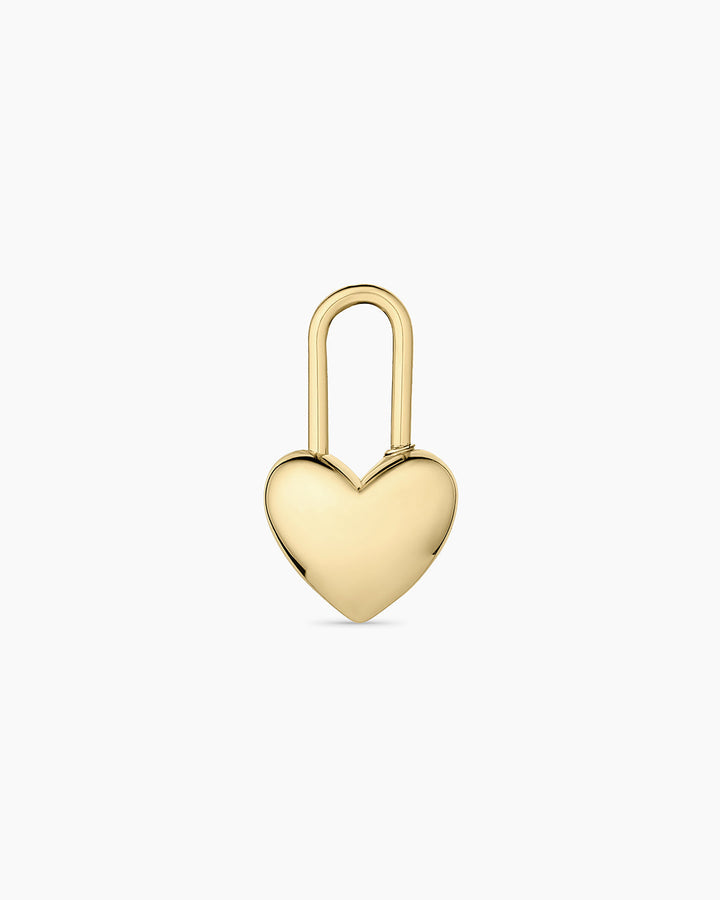 Gorjana - Heart Padlock Charm (Gold Plated)