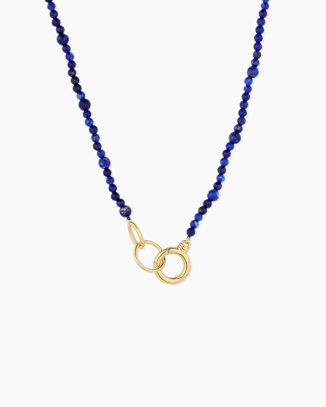 Gorjana - Power Gemstone Beaded Necklace in Lapis - Wisdom