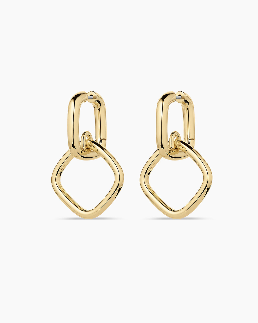 Gorjana - Charlie Drop Hoops in Gold