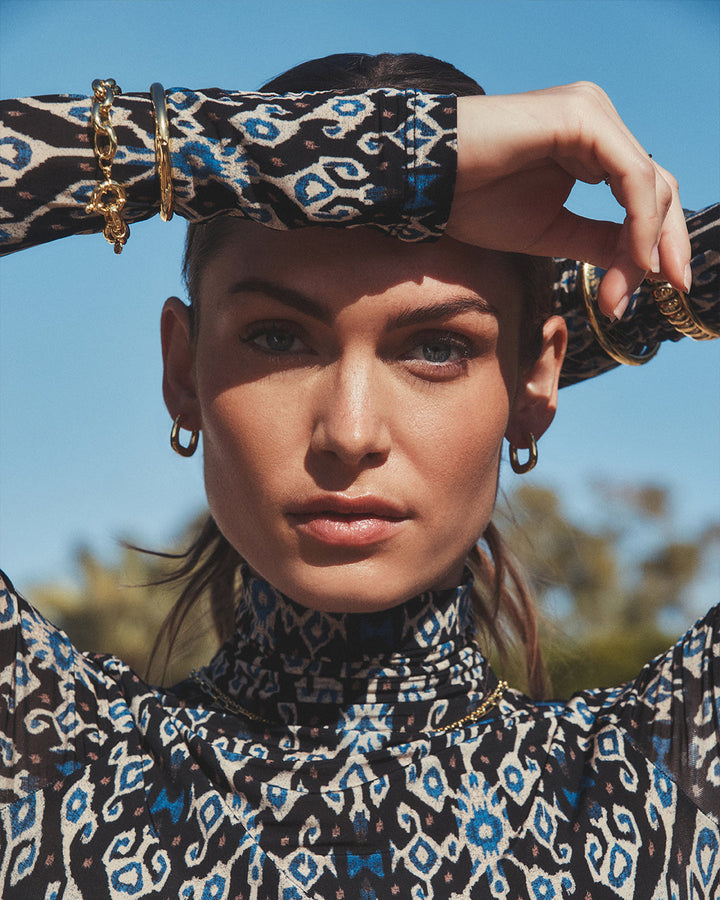 Gorjana - Charlie Hoops in Gold