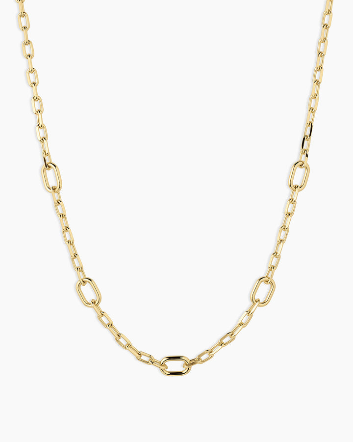Gorjana - Parker Link Necklace in Gold