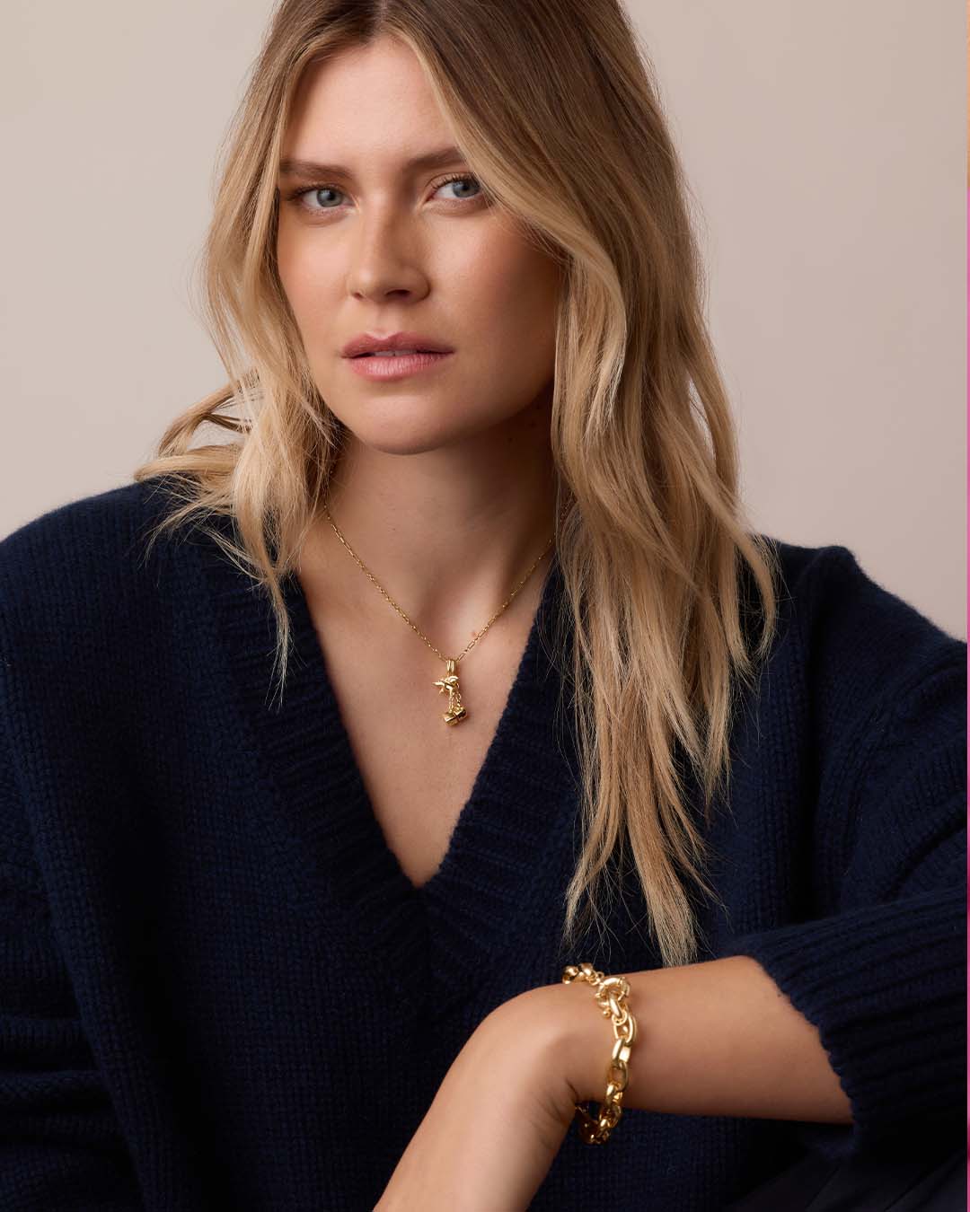 Gorjana - When Pigs Fly Parker Charm in Gold