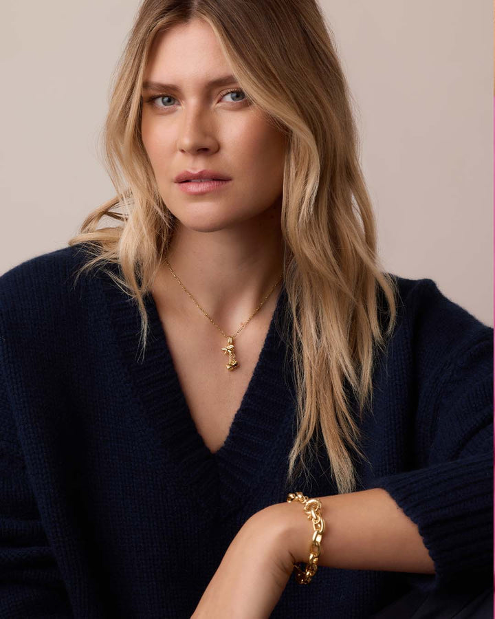 Gorjana - When Pigs Fly Parker Charm in Gold