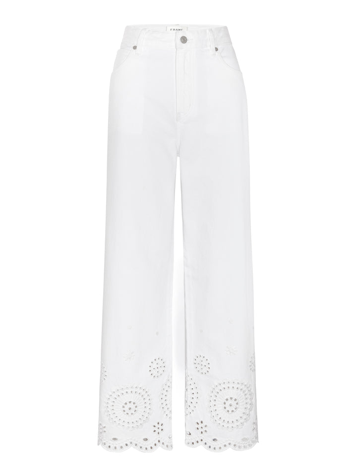 THE EYELET WIDE FLARE