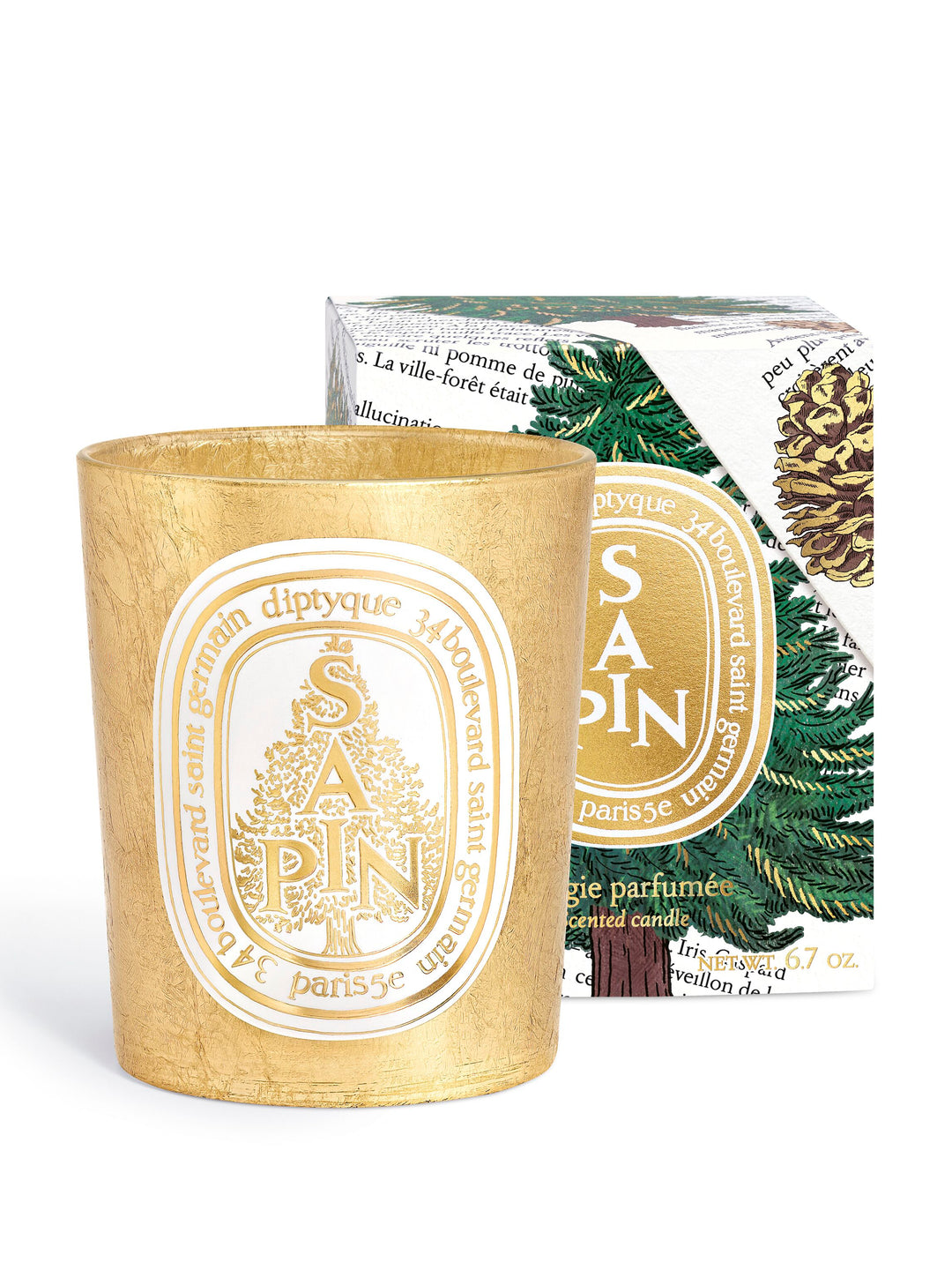 Diptyque - Limited Edition Sapin Holiday Candle 190g