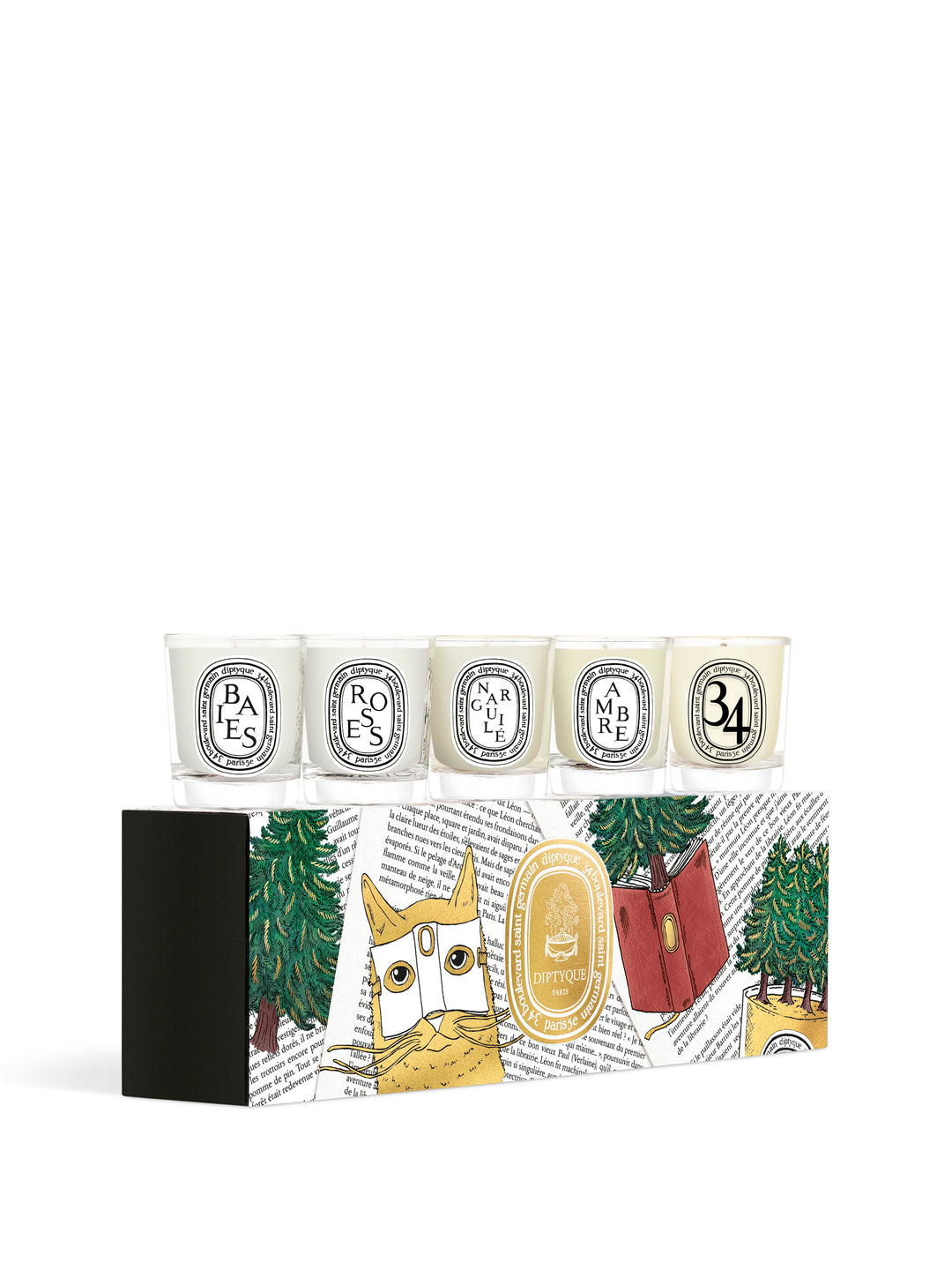 Diptyque - Five Miniature Candle Holiday Set