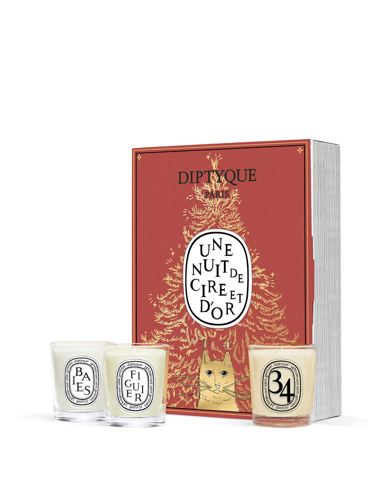 Diptyque - Surprise Holiday Set of 3 Candle Book