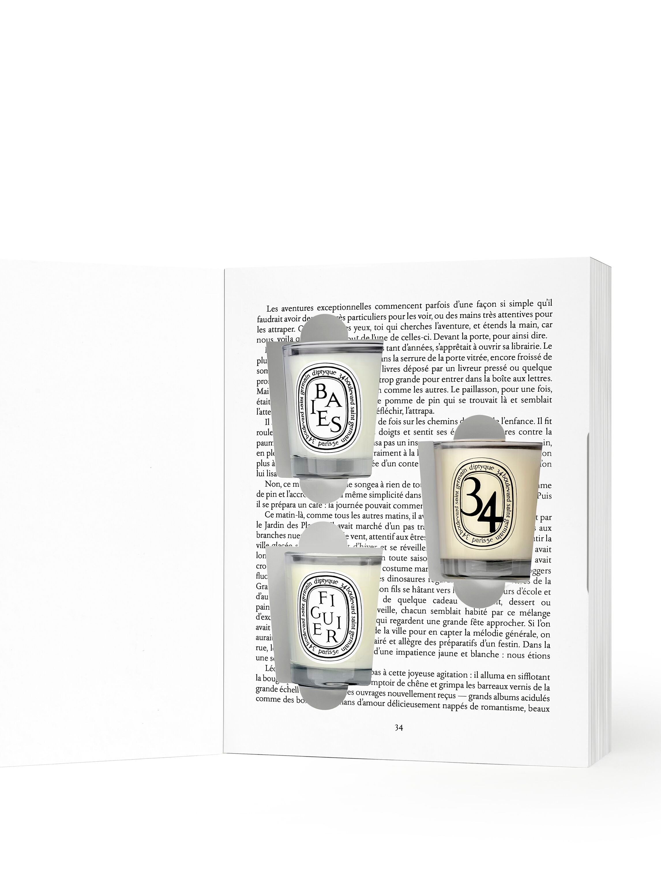 Diptyque - Surprise Holiday Set of 3 Candle Book – Blond Genius