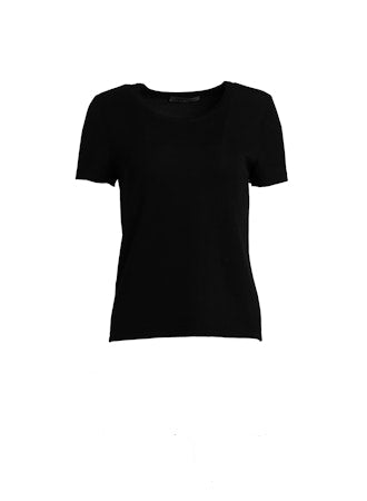 Jenni Kayne - Rib Tee in Black T-Shirts