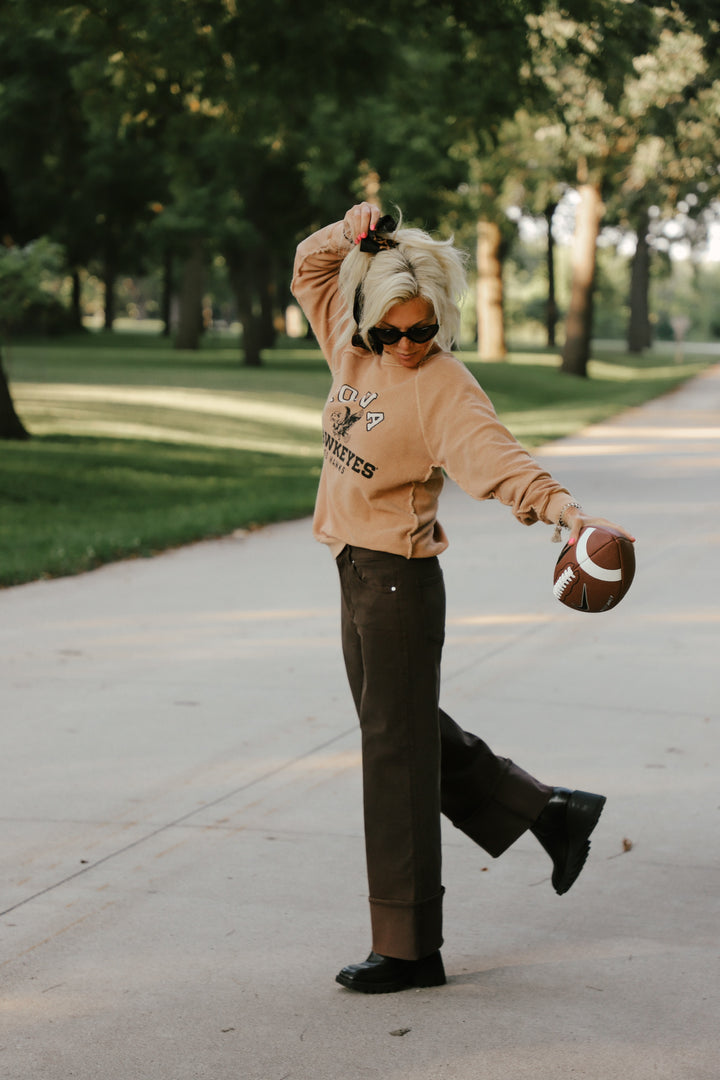 Iowa Terry Sweatshirt Vintage Camel (BL947-BLIWA625C-VC)