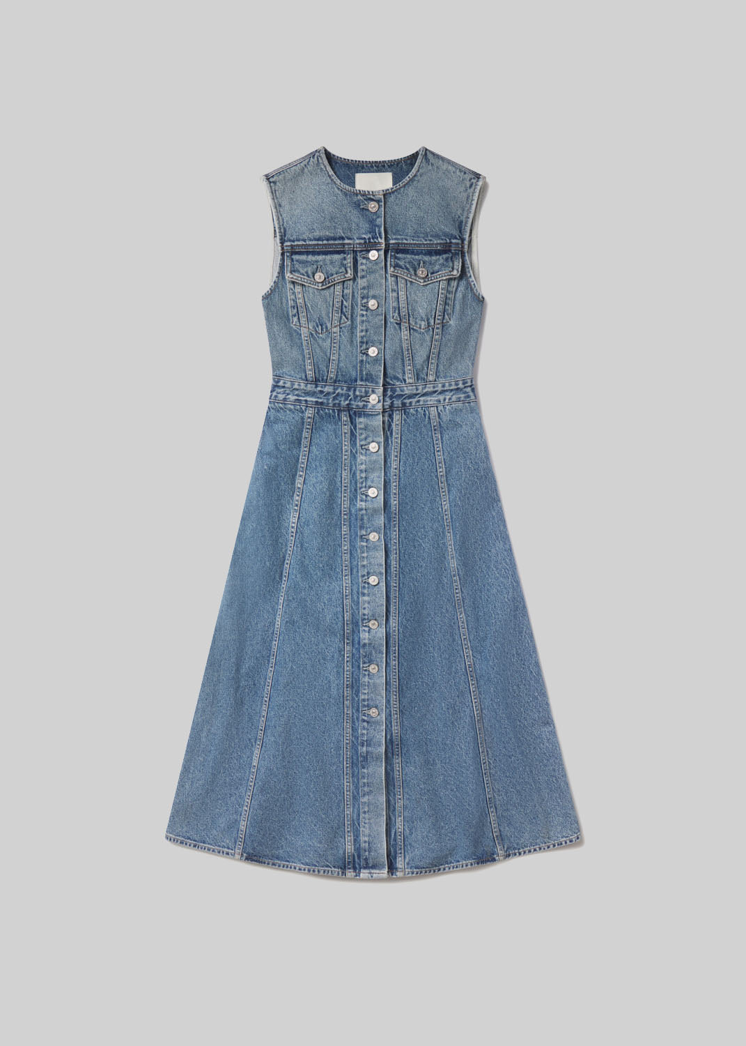CITIZENS OF HUMANITY - Idalene Denim Dress in Terrace Blond Genius CITIZENS OF HUMANITY - Idalene Denim Dress in Terrace Blond Genius