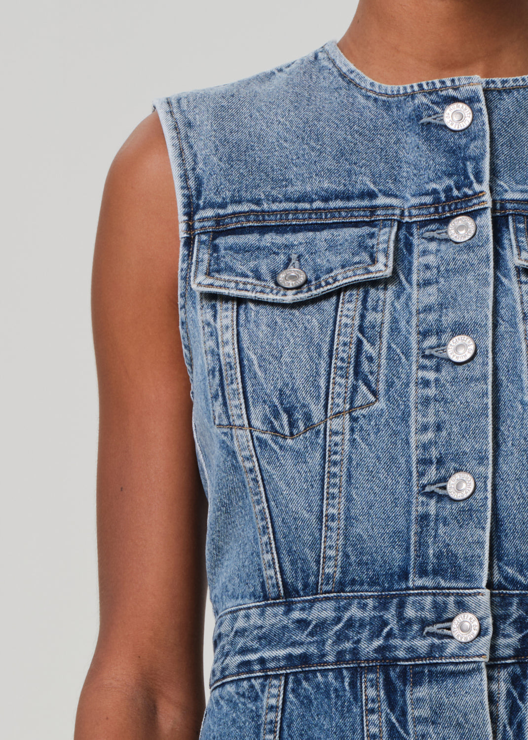 citizens of humanity denim dress Farrow Denim Dress in Regenerative Cotton | Women's Dresses