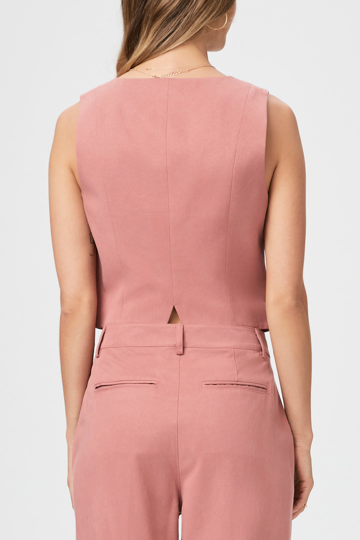 Paige Premium Denim - Iris Vest in Desert Dusk Tops