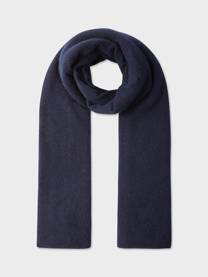 White + Warren - Cashmere Travel Wrap in Deep Navy