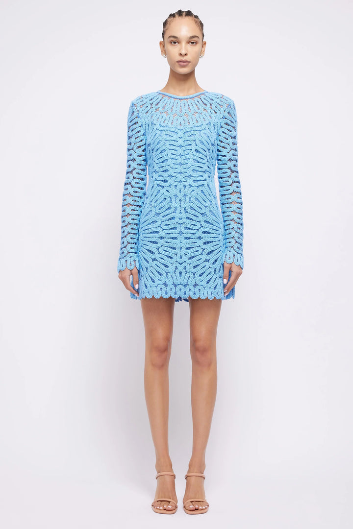 SIMKHAI - McCall Mini Dress in Pacific