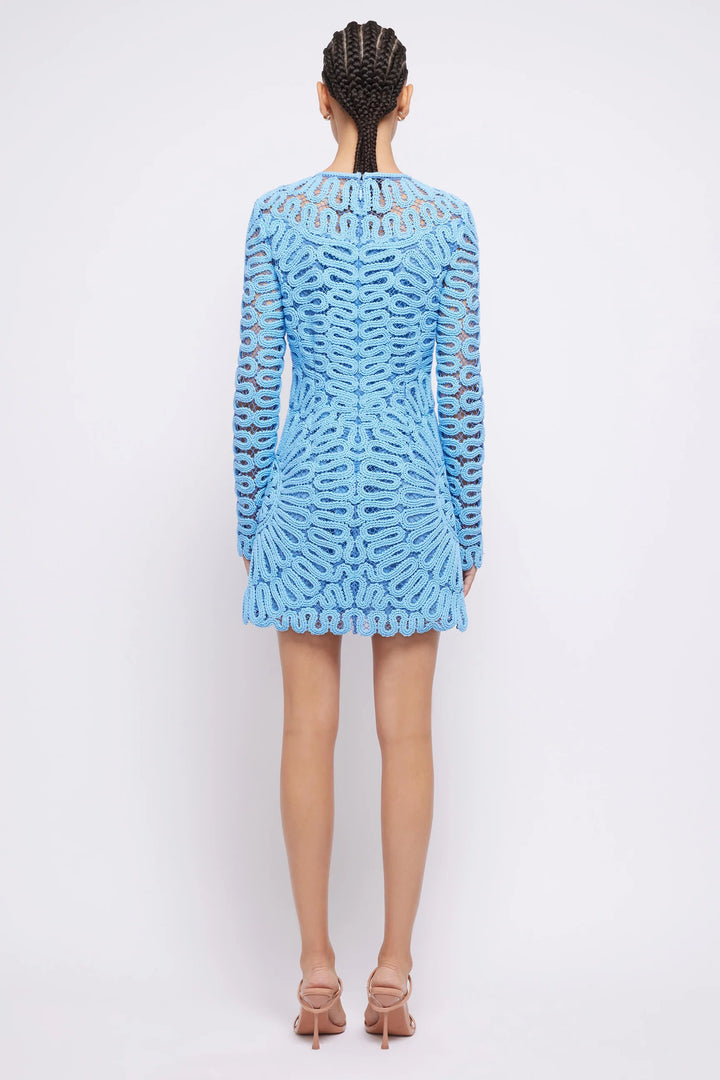 SIMKHAI - McCall Mini Dress in Pacific