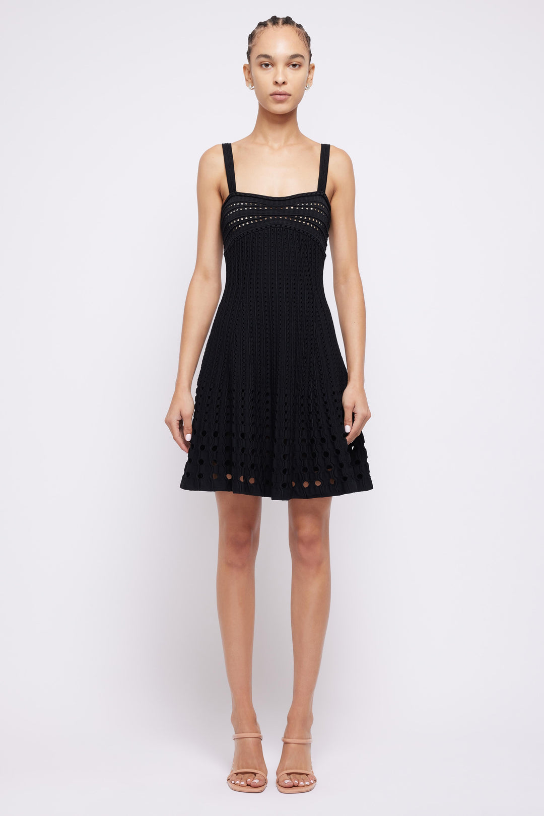 simkhai black mini dress SIMKHAI