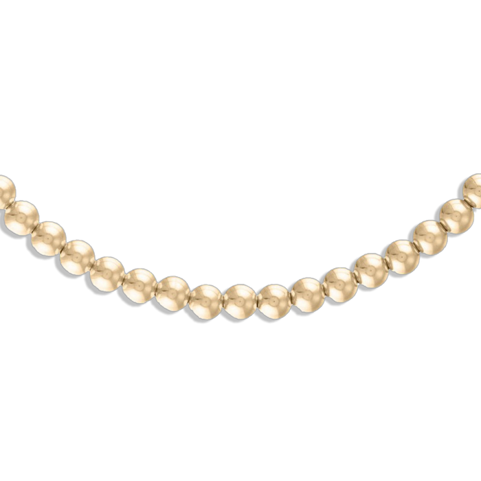 Alexa Leigh-5mm  Ball Necklace-Gold