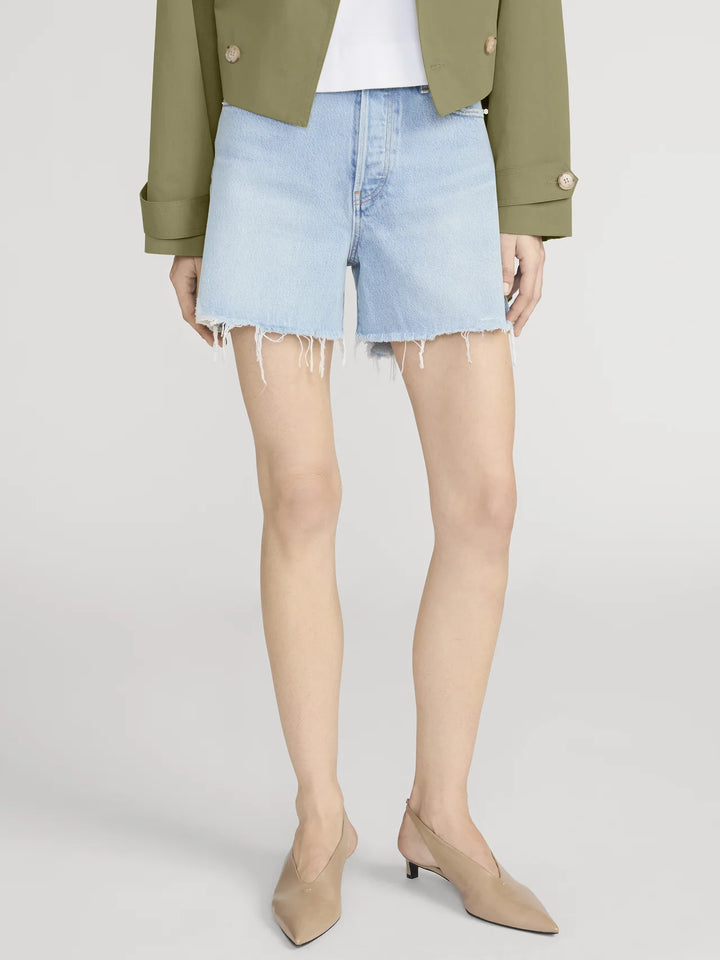 FRAME - The Everyday Short in Swindle Denim Shorts