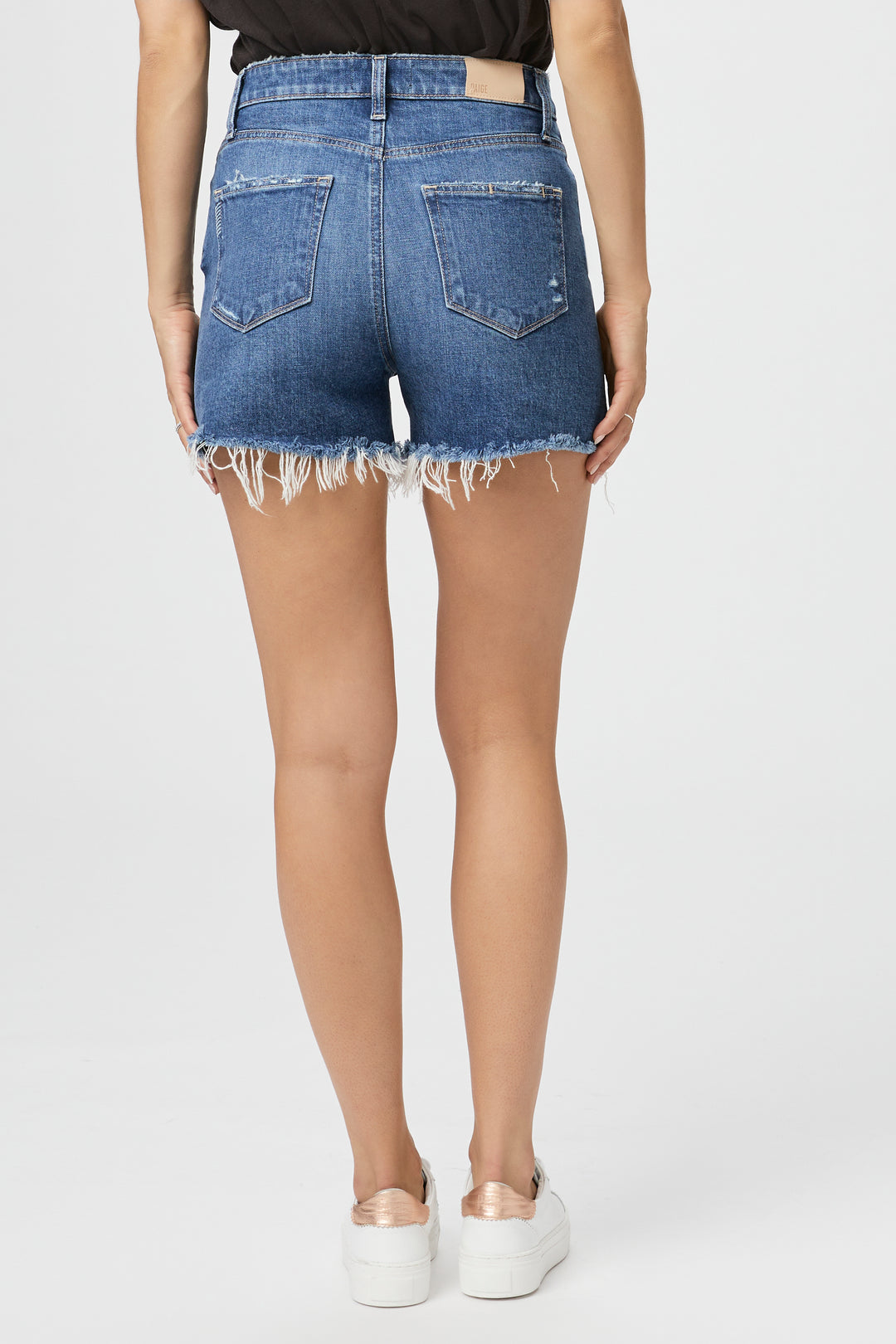 Paige Premium Denim - Dani Short W/ Raw Hem in Antibes