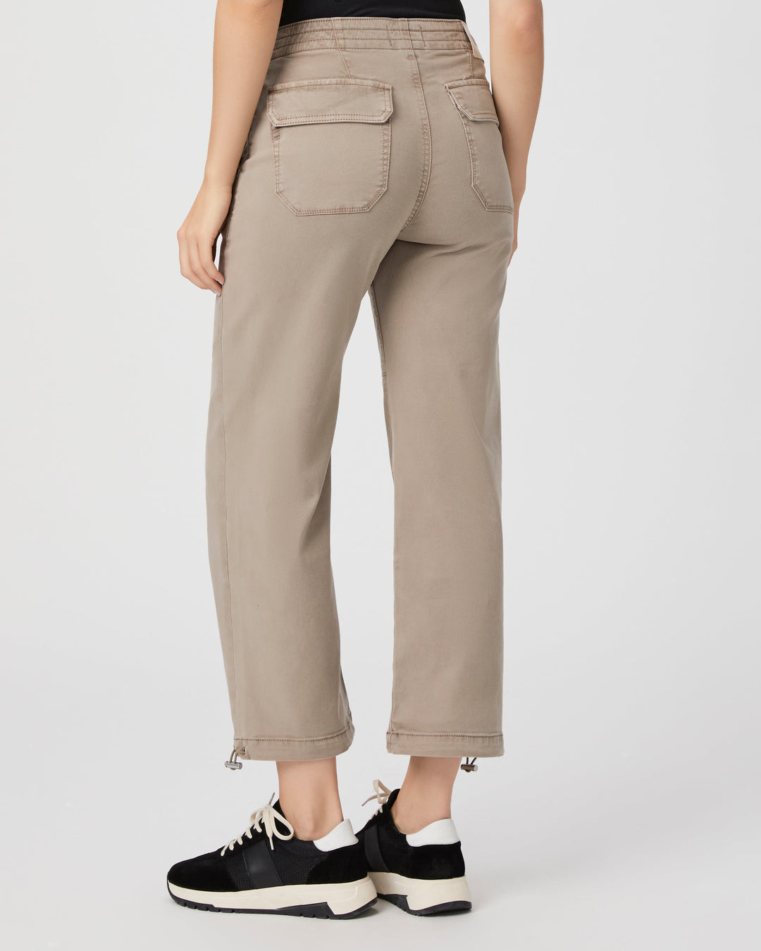 Paige - Reid Jogger in Vintage Moss Taupe