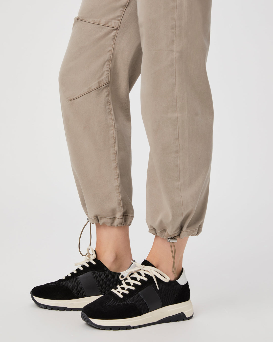 Paige - Reid Jogger in Vintage Moss Taupe