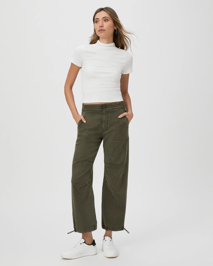 Paige - Reid Jogger in Vintage Forester Green