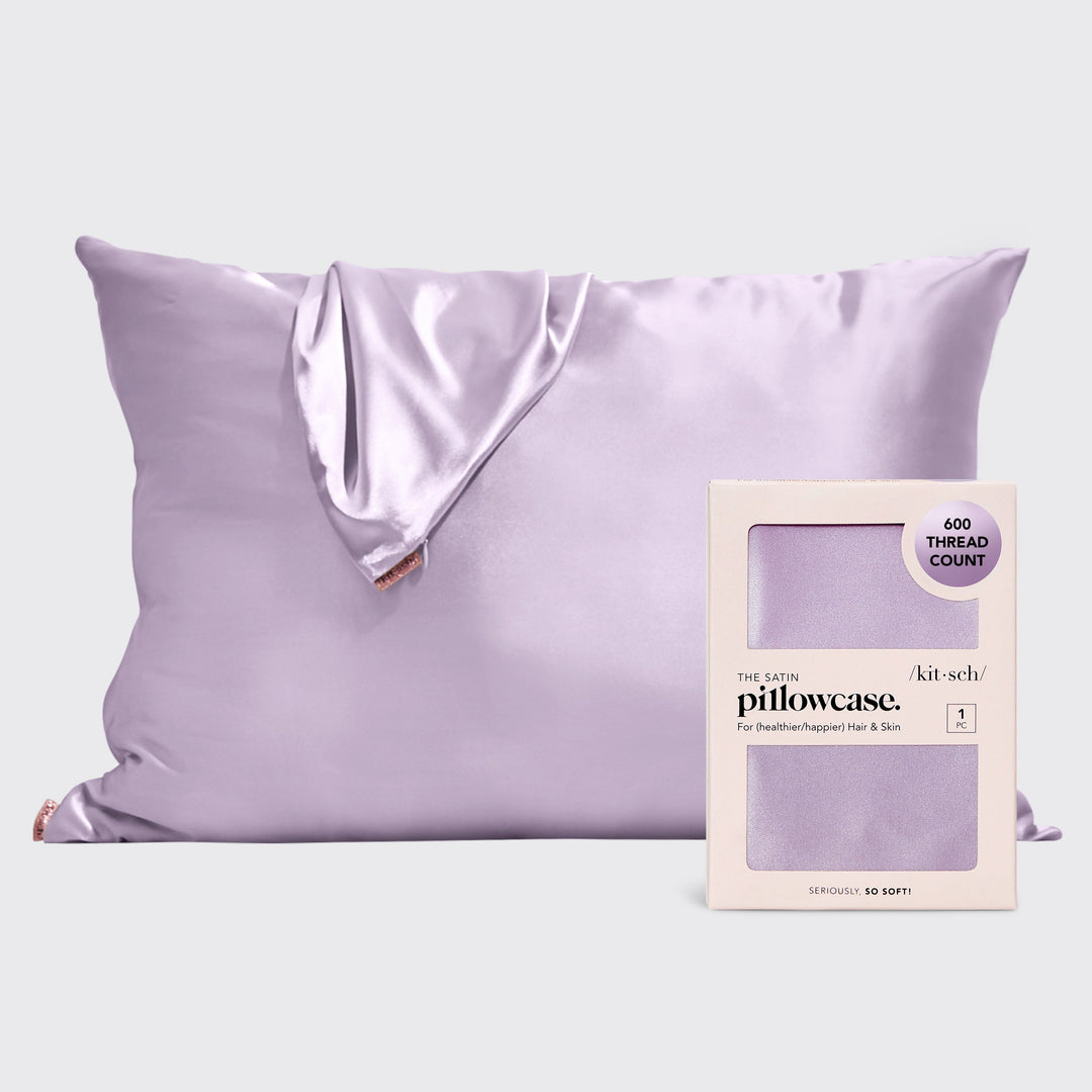 Kitsch - Standard Satin Pillowcase in Lavender (1pc)