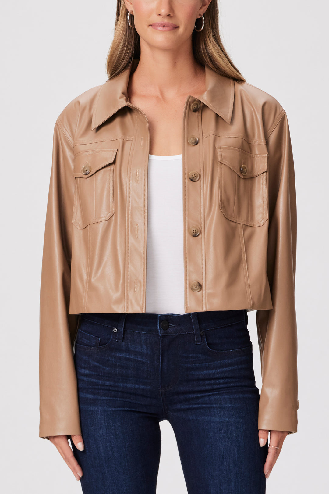 Paige Premium Denim - Fenwick Jacket in Burnt Sugar