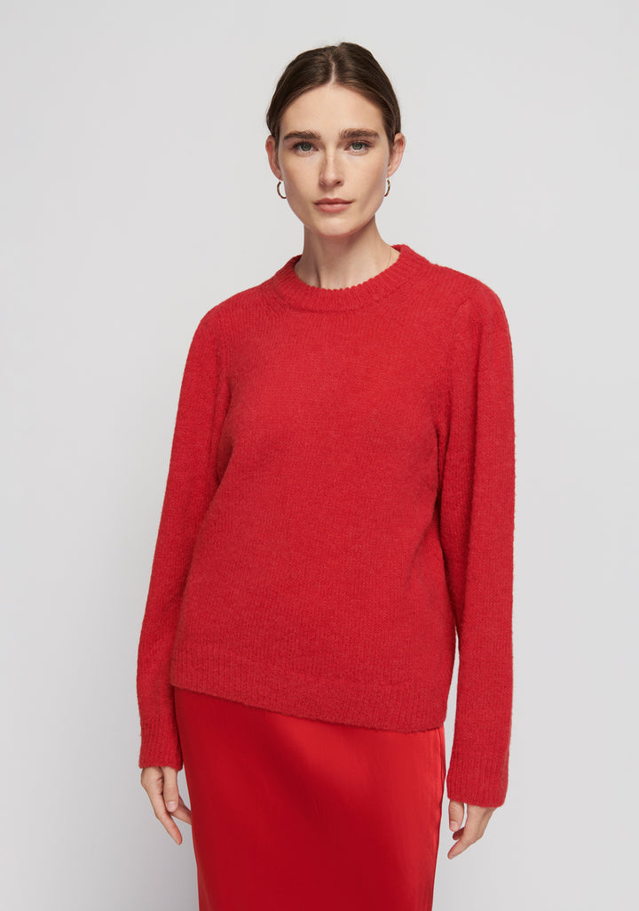 Nation LTD - Busy Oversized 80s Sweater in Heartbeat