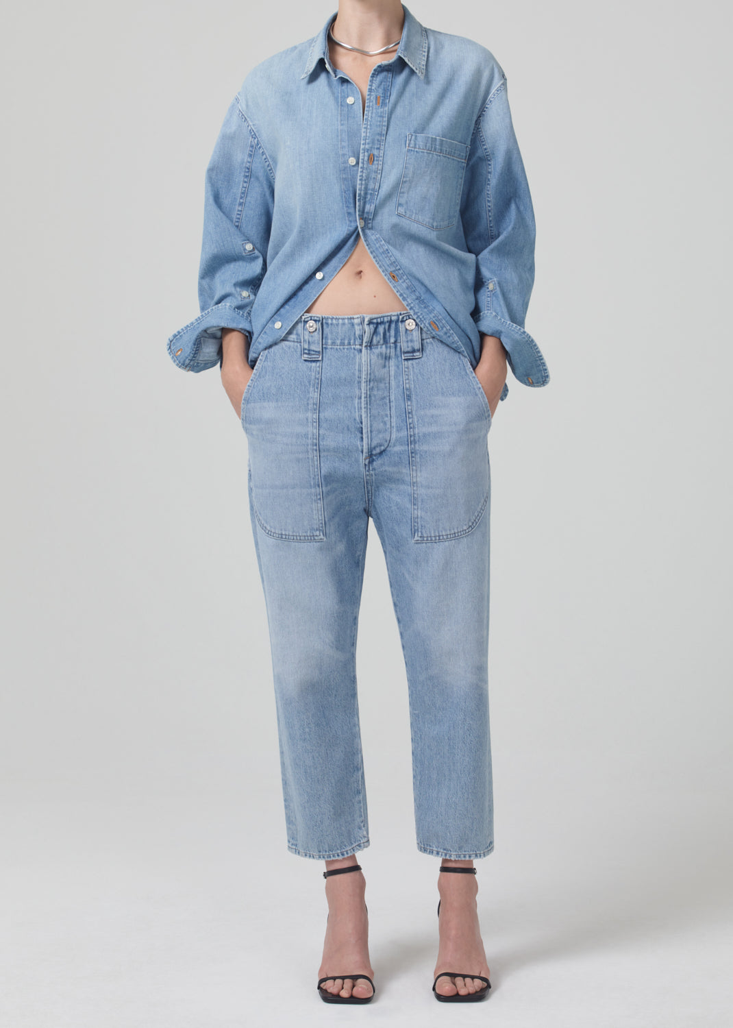 Citizens of Humanity - Kayla Shirt in Tide