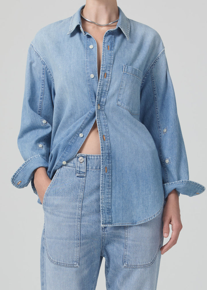 Citizens of Humanity - Kayla Shirt in Tide