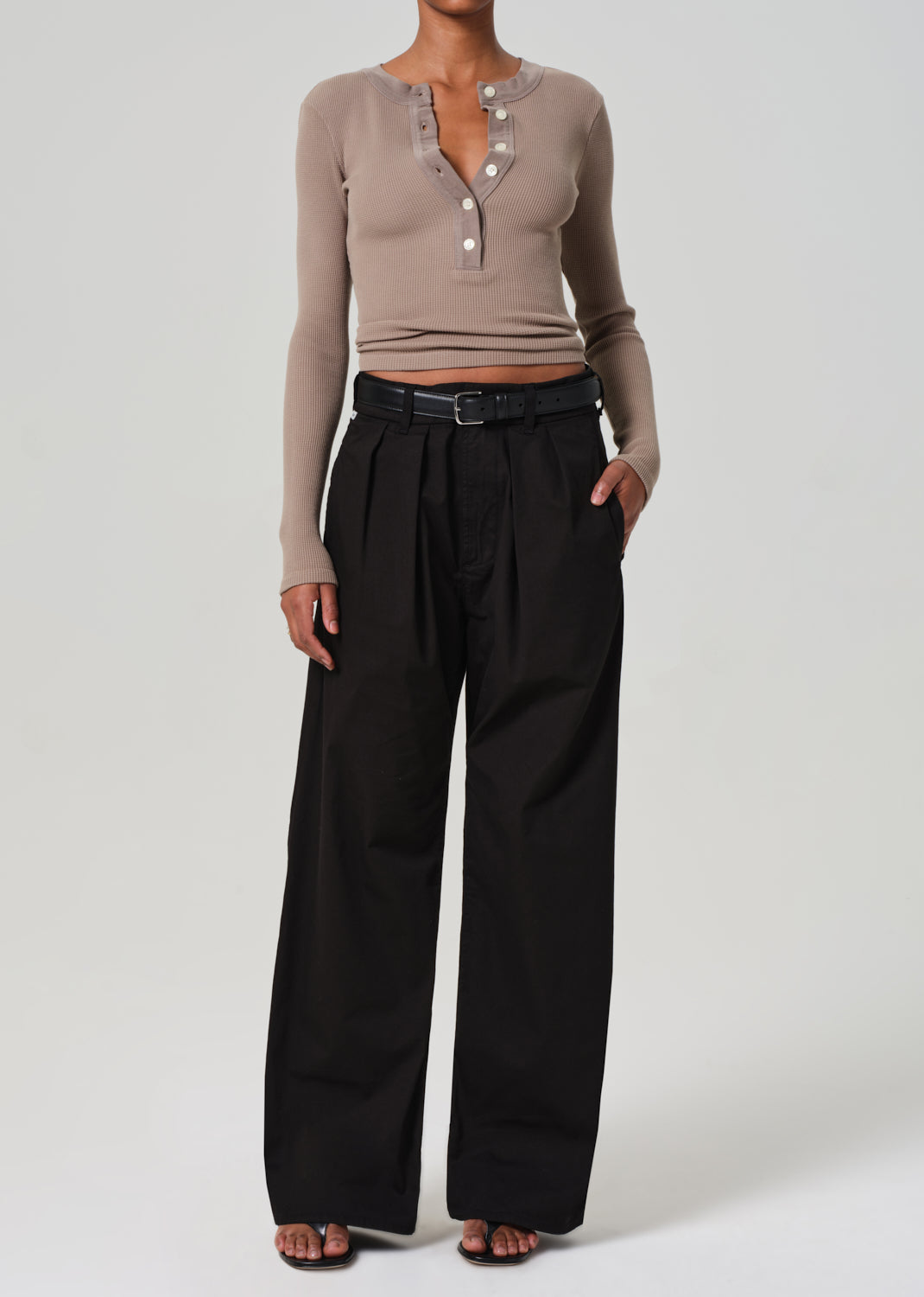 Citizens of Humanity - Varra Waffle Henley in Bezal