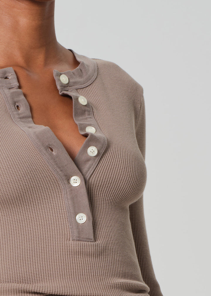 Citizens of Humanity - Varra Waffle Henley in Bezal