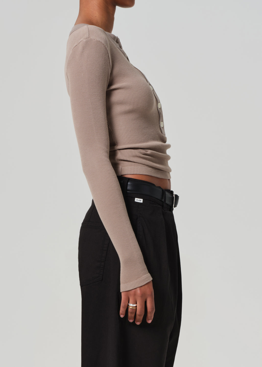 Citizens of Humanity - Varra Waffle Henley in Bezal