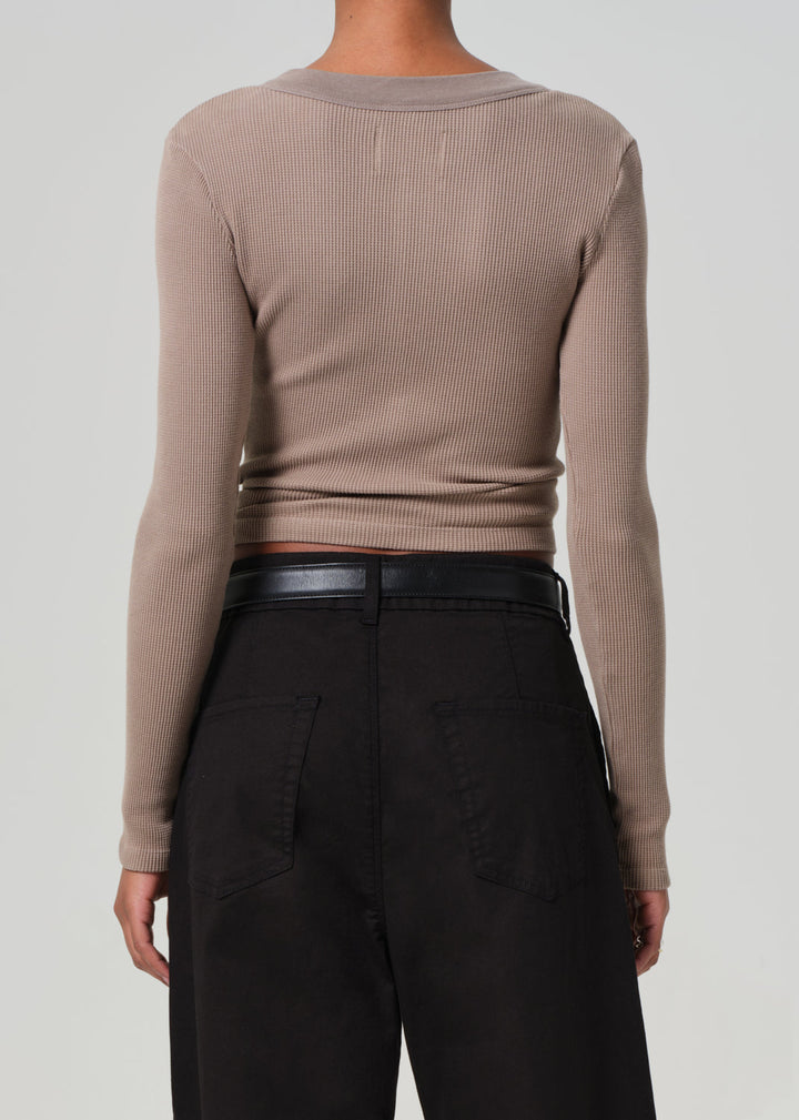 Citizens of Humanity - Varra Waffle Henley in Bezal