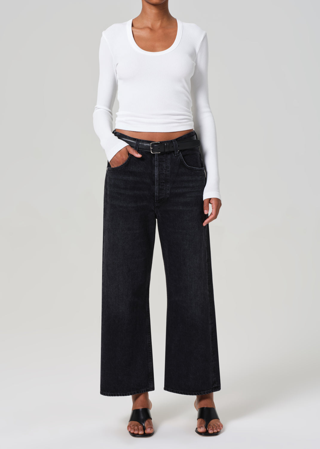 Citizens of Humanity - Mara U-Neck Top in White