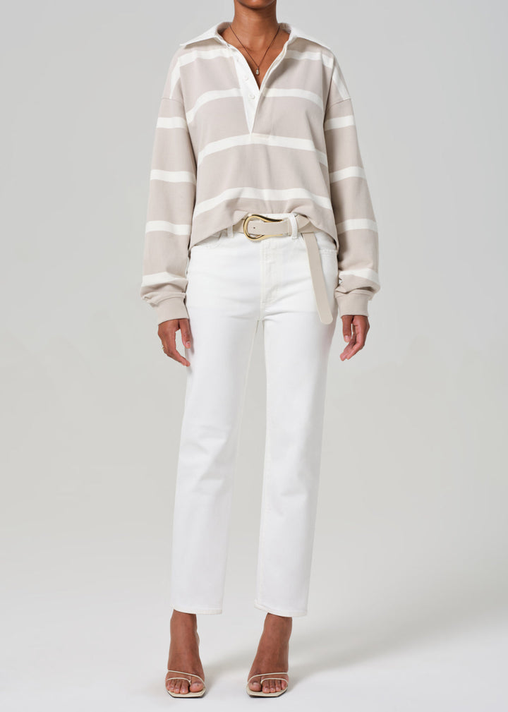 Citizens of Humanity - Aris Rugby Top in Sandatlas Stripe