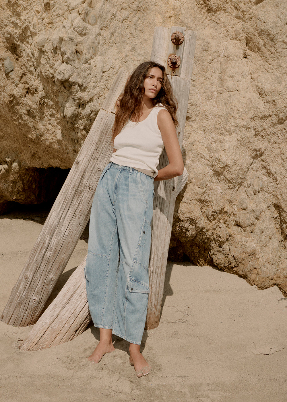 Citizens of Humanity - Inez Waffle Tank in Pashmina