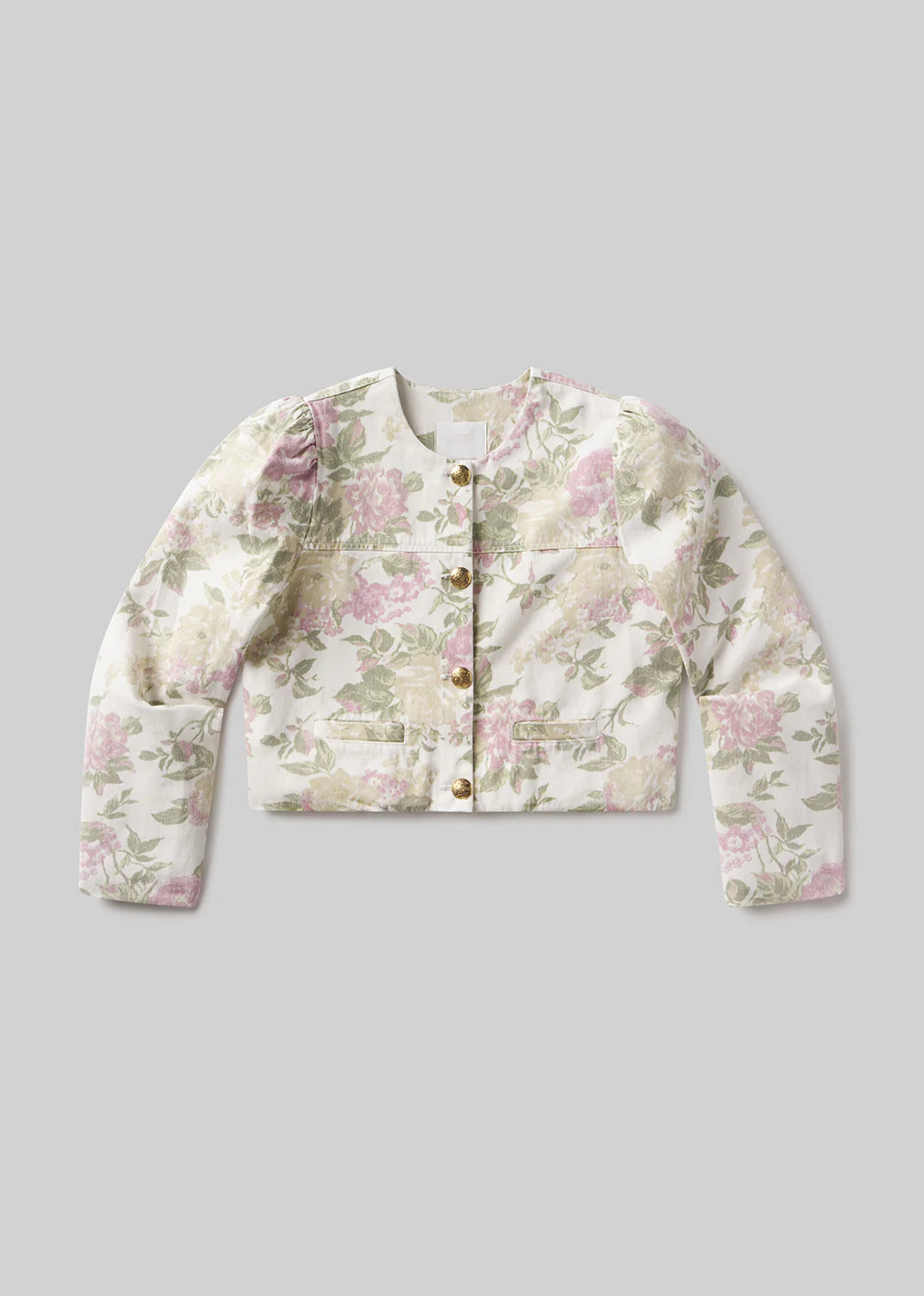 CITIZENS OF HUMANITY - Anita Puff Sleeve Jacket in English Rose Jacket