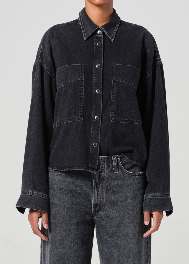 AGOLDE - Myah Shirt in Intense