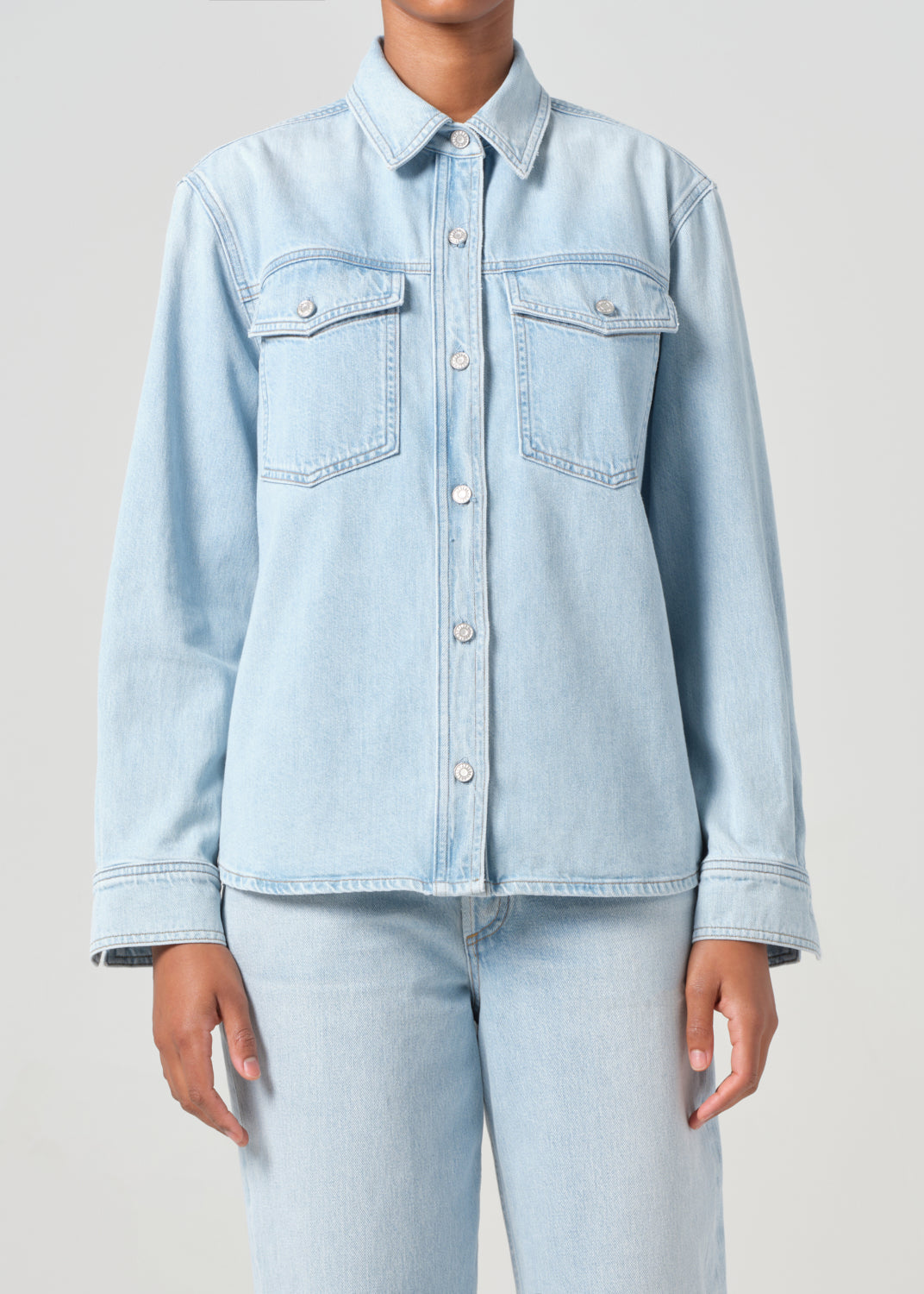 AGOLDE - Lotta Shirt in Drift