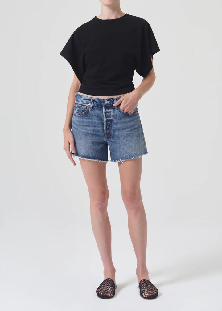 AGOLDE - Parker Long Short in Ruin (Cut Hem)