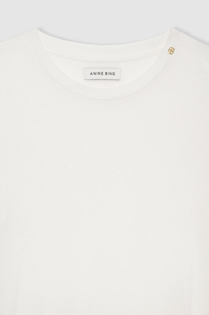 Anine Bing - Amani Tee in Off White
