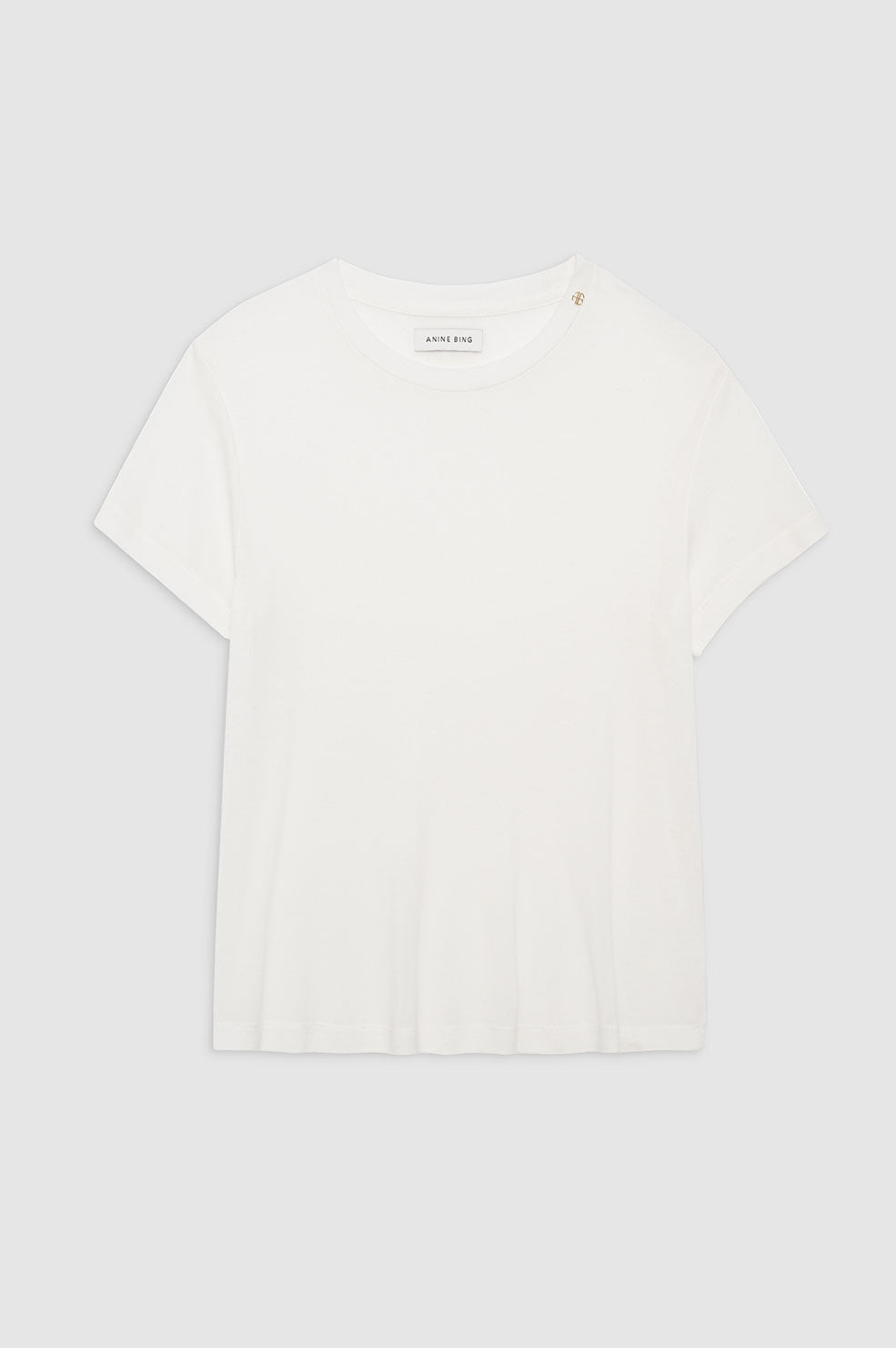Anine Bing - Amani Tee in Off White
