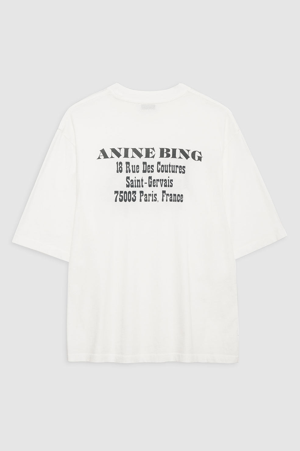 Anine Bing - Avi Tee Paris in Ivory