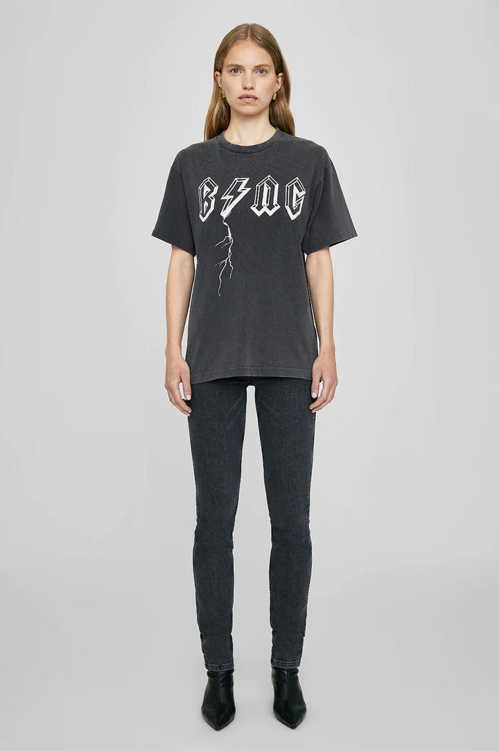 Anine Bing - Bing Bolt Tee in Black