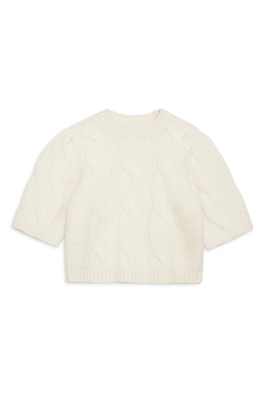 Anine Bing - Brittany Sweater in Ivory Cable Stitch